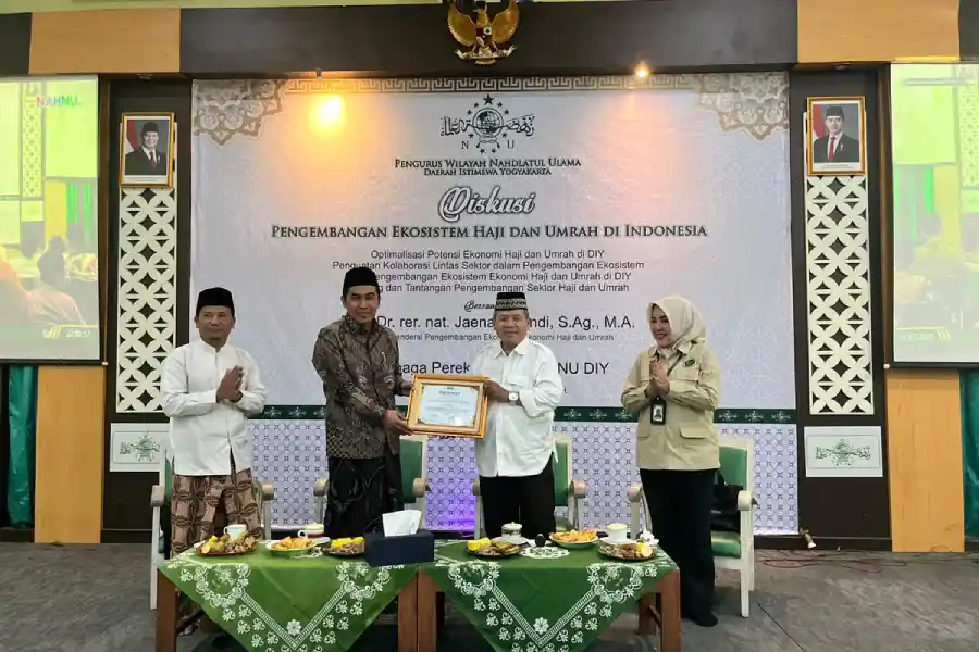 ekosistem ekonomi haji - ilustrasi berita Kemenhaj dan PWNU DIY Bersinergi Bangun Ekosistem Ekonomi Haji Menuju 2026
