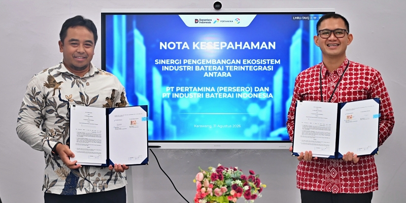 industri baterai terintegrasi - ilustrasi berita IBC dan Pertamina Tandatangani MoU untuk Perkuat Industri Baterai…