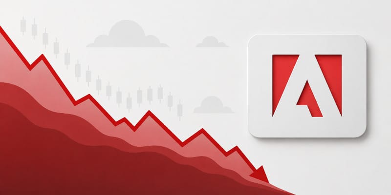 saham adobe - ilustrasi berita Pengumuman CEO Baru Bikin Saham Adobe Anjlok di Bursa AS
